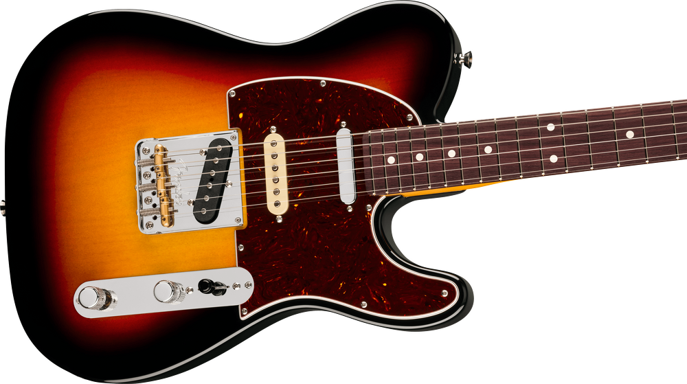 Fender American Professional Hot Shot Telecaster Electric Guitar - 3 Color Sunburst — Three quarter front 2