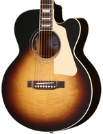 Gibson Les Paul Parlor Acoustic Electric Guitar - Vintage Sunburst — three-quarter front view