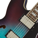 Epiphone ES-335 Figured Semi-Hollow Electric Guitar - Blueberry Burst detail