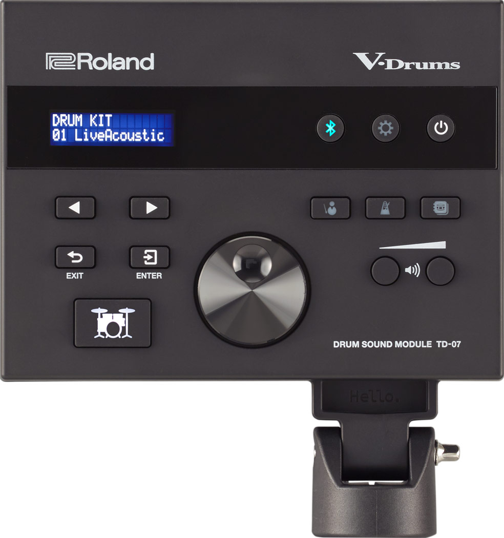 Roland TD-07KV2 V-Drums Electronic Drum Set — Control 1