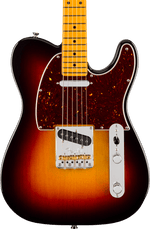 Fender American Professional Telecaster Electric Guitar - 3 Color Sunburst — Three quarter front 1