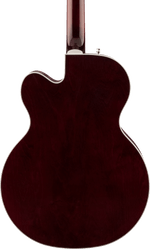 Gretsch G5420T Electromatic Classic Hollow Body Single-Cut Electric Guitar - Walnut Stain With Bigsby — three-quarter back view