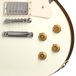 Gibson Les Paul Standard '50s Plain Top Electric Guitar - Classic White controls
