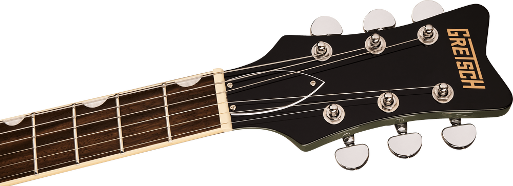 Gretsch Streamliner Jet Club 1 Pickup Electric Guitar - Olive Drab headstock