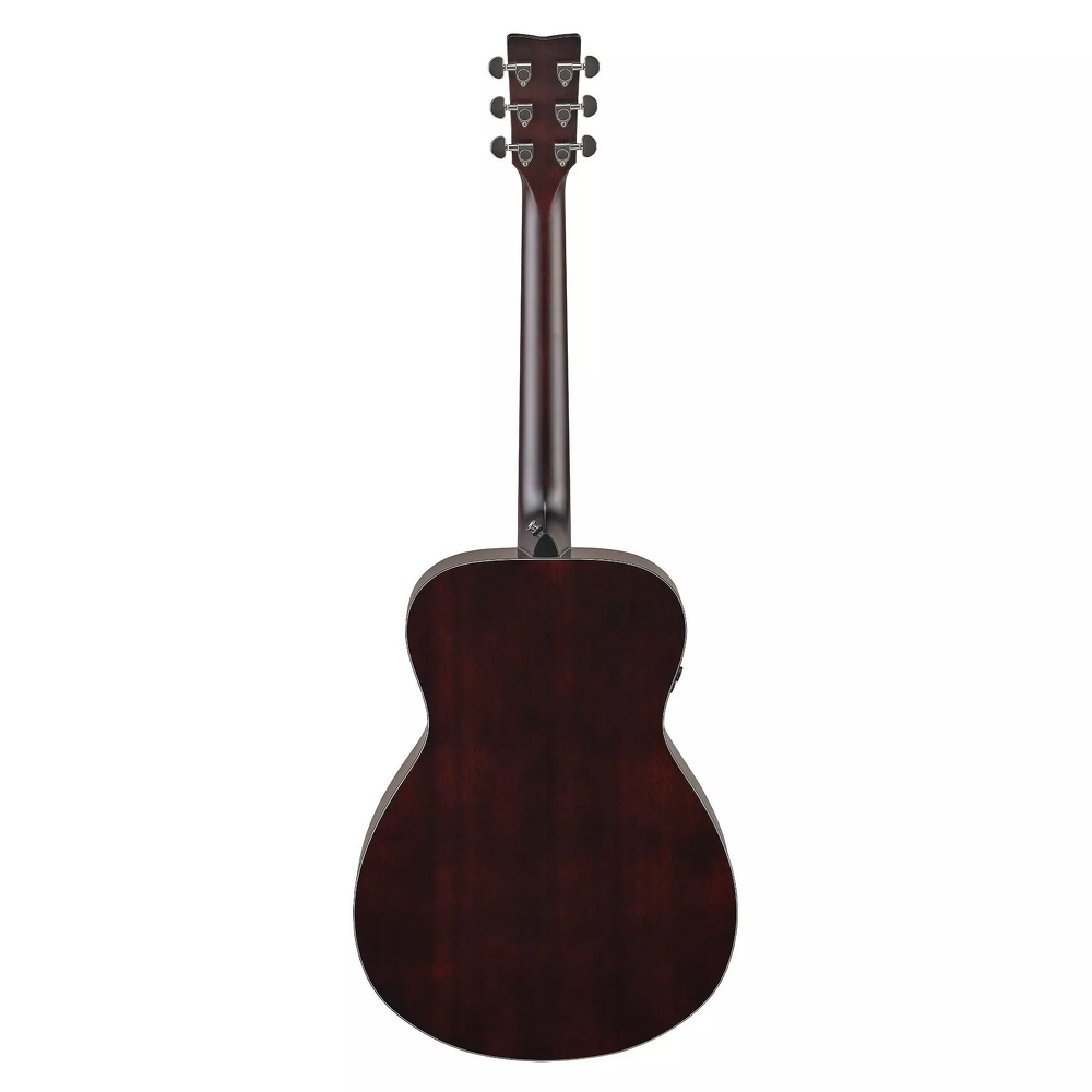 Yamaha TAS1E TransAcoustic Concert Acoustic Electric Guitar - Ultra Marine — Back 2