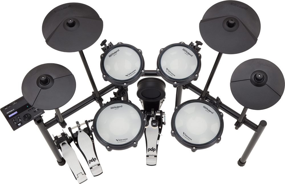 Roland TD-07KV2 V-Drums Electronic Drum Set — top view