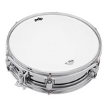 PDP The Kraken 3.5x13" Picolo Snare Drum - Chrome Over Steel — top view
