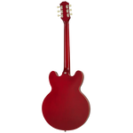 Epiphone ES-335 Semi-Hollowbody Electric Guitar - Cherry — back view