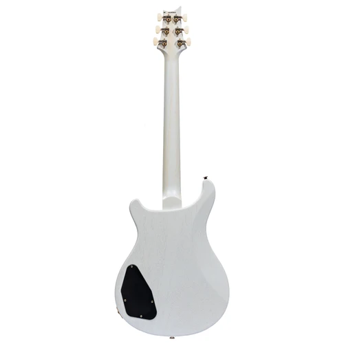 PRS S2 McCarty 594 Thinline Standard Satin Electric Guitar - Pearl White — back view