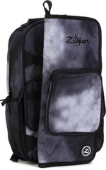 Zildjian Student Backpack & Stick Bag - Black Rain Cloud — front angle