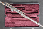 Used Yamaha YPC-30 Metal Piccolo - With Hardshell Case — front angle
