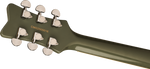 Gretsch Streamliner Jet Club 1 Pickup Electric Guitar - Olive Drab headstock, back