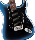 Fender American Professional Stratocaster Electric Guitar - Dark Night — Three quarter front 3