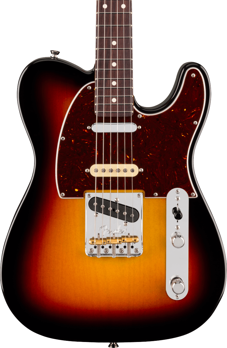 Fender American Professional Hot Shot Telecaster Electric Guitar - 3 Color Sunburst — Three quarter front 1