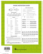 Hal Leonard Standard Wire-Bound Manuscript Paper - 96 Pages — back view