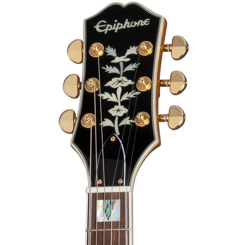 Epiphone Sheraton Semi Hollow-Body Electric Guitar - Natural headstock