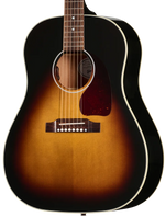Gibson J-45 Standard Acoustic Electric Guitar - Vintage Sunburst — three-quarter front view