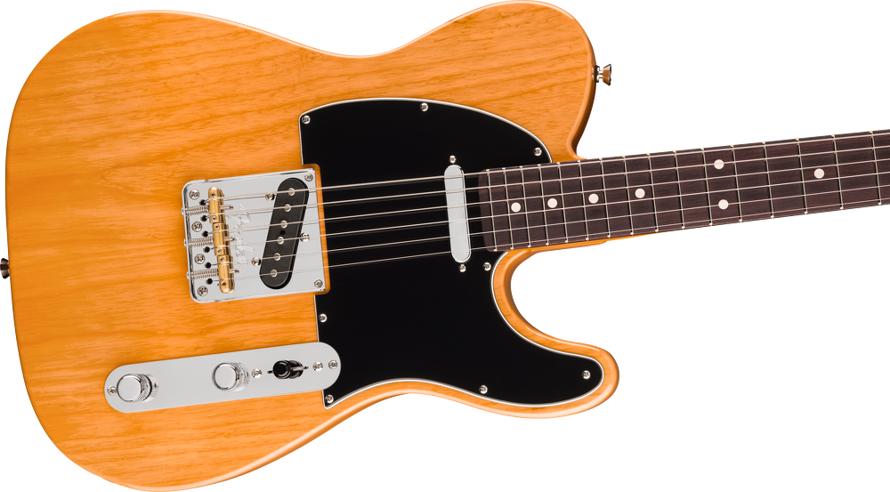 Fender American Professional Telecaster Electric Guitar - Natural — Three quarter front 2