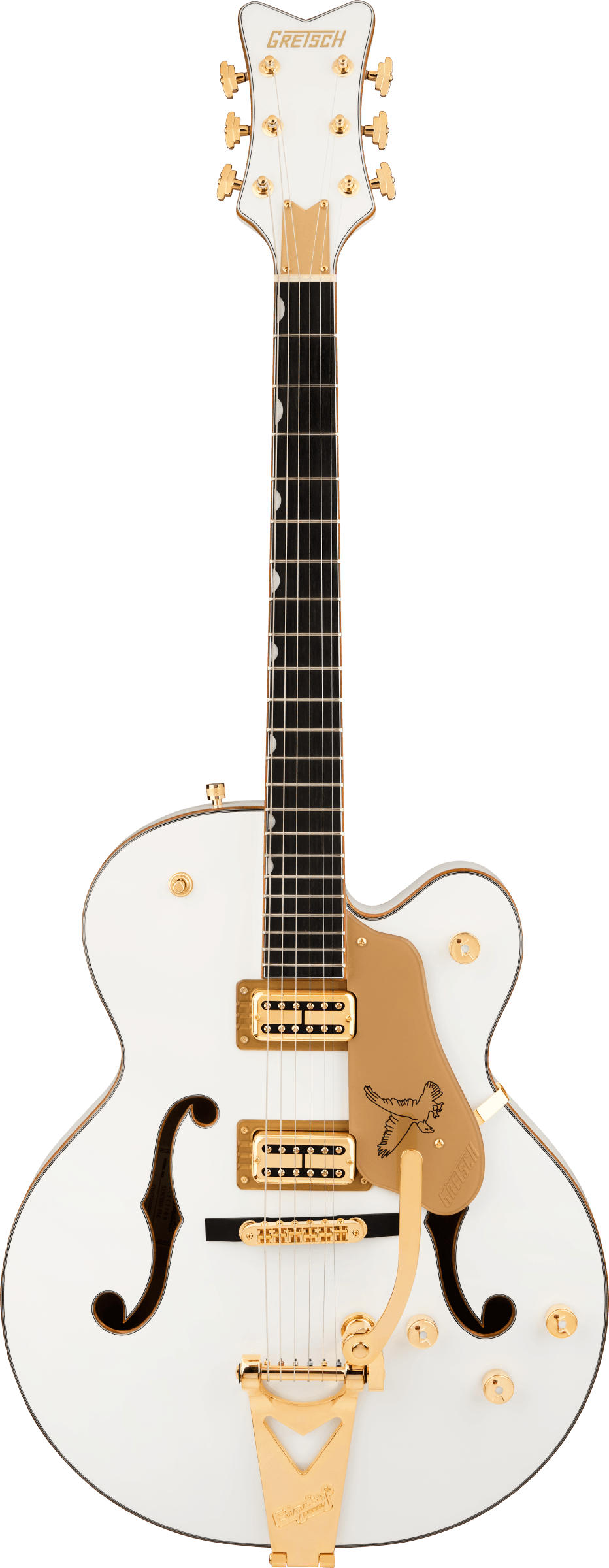 Gretsch Synchromatic Falcon Hollow Body Single-Cut Electric Guitar - Snowcrest White