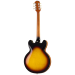 Epiphone ES-335 Semi-Hollowbody Electric Guitar - Vintage Sunburst — back view