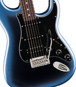 Fender American Professional Stratocaster HSS Electric Guitar - Dark Night — Three quarter front 3