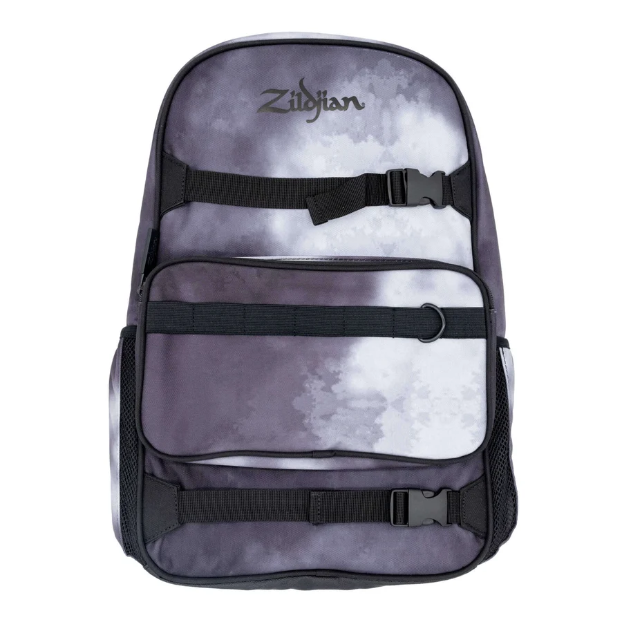 Zildjian Student Backpack & Stick Bag - Black Rain Cloud — Front 2