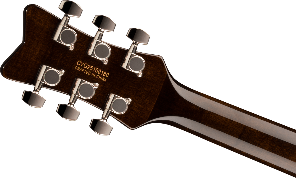 Gretsch Electromatic Jet Baritone Electric Guitar - Imperial Stain headstock, back