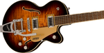 Gretsch G5655T-QM Electromatic Center Block Jr. Quilt Semi-Hollowbody Electric Guitar - Sweet Tea — Three quarter front 2