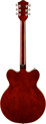 Gretsch G2622 Streamliner Center Block Double-Cutaway Electric Guitar - Gunnmetal — back view