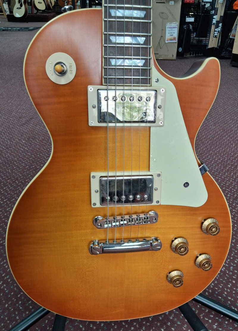 Epiphone 'IGC' 1959 Les Paul Standard Electric Guitar - Iced Tea Burst (B-Stock) — three-quarter front view