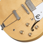 Epiphone Casino Hollowbody Electric Guitar - Natural controls