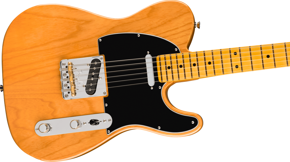 Fender American Professional Telecaster Electric Guitar - Natural — Three quarter front 2