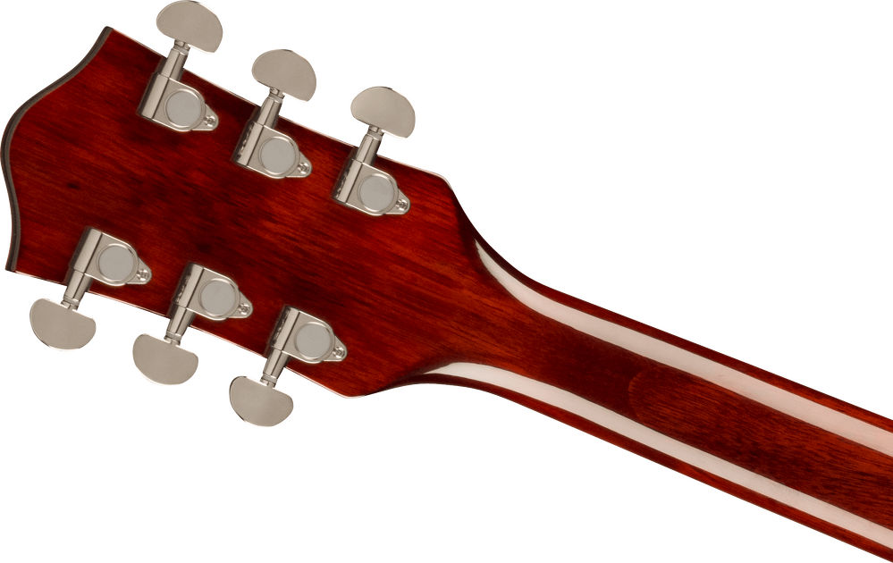 Gretsch G2622 Streamliner Center Block Double-Cutaway Electric Guitar - Gunnmetal headstock, back