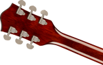 Gretsch G2622 Streamliner Center Block Double-Cutaway Electric Guitar - Gunnmetal headstock, back