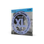 D'Addario EXL116 Electric Guitar Strings - Medium Top Heavy Bottom — front angle