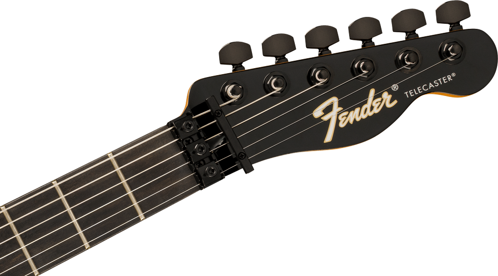 Fender 'Limited Edition' Player Fusion Telecaster HH Electric Guitar - Aura Metallic w/Floyd Rose headstock