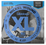 D'Addario EJ21 Jazz Electric Guitar Strings - Light