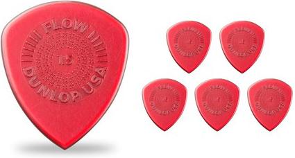 Dunlop Flow Standard Pick 549P150 Player's Pack 2