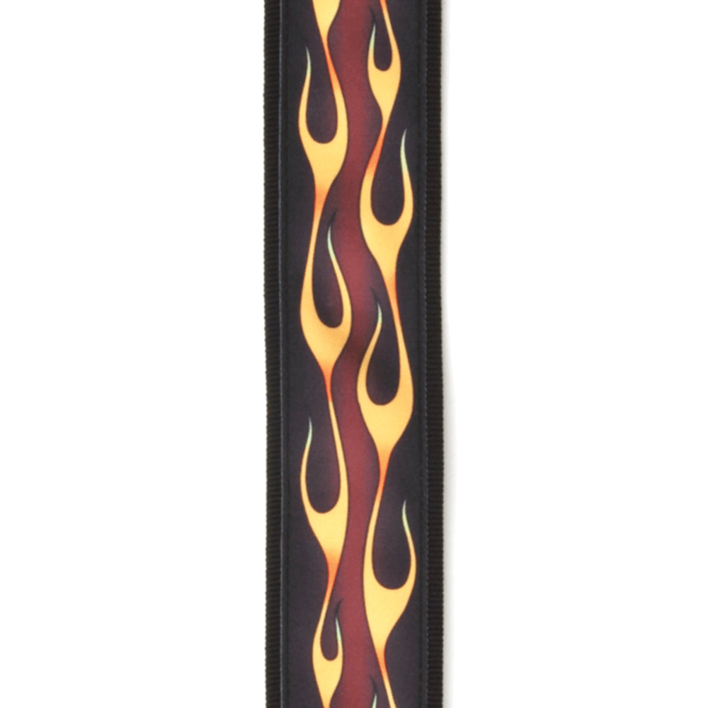 D'Addario 50F09 Hotrod Red Guitar Strap 2