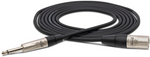 Hosa HPX-010 Pro Unbalanced Interconnect, REAN 1/4 in TS to XLR3M, 10 ft