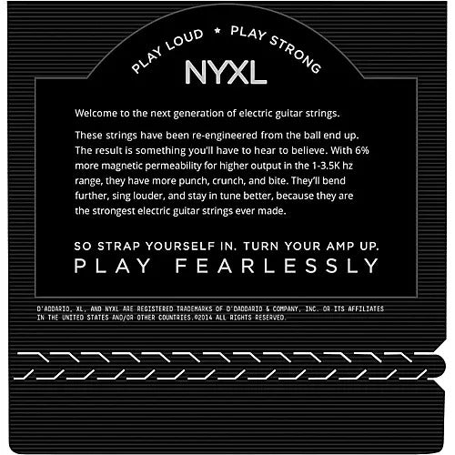 D'Addario NYXL1254 Electric String Set Heavy 12-54 4