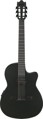 Ibanez GA621BOT Classical Acoustic Electric Guitar - Black Out 8