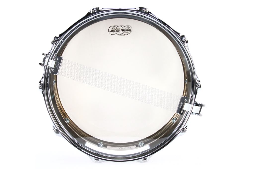 Ludwig LM402 Supraphonic Snare Drum - 6.5\"X14\" Chrome 5