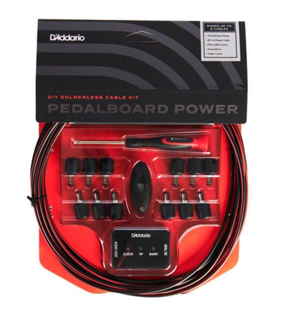 D'Addario PW-PWRKIT-20 DIY Solderless Pedalboard Cable Kit 2