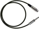 RapcoHorizon SBLC-3FS 3-Foot Balanced Line Cable (Switchcraft XLR Female to 1/4 inch TRS)