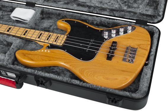 Gator Cases Gator GTSA-GTRBASS Molded Bass Case Bass Guitar Case with TSA Latches 5