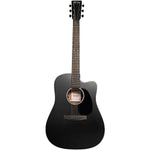 Martin DC-10E Modern Black Acoustic Electric Guitar - Black 6