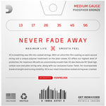 D'Addario XSAPB1356 XS Acoustic String Set Phosphor Bronze Medium 2