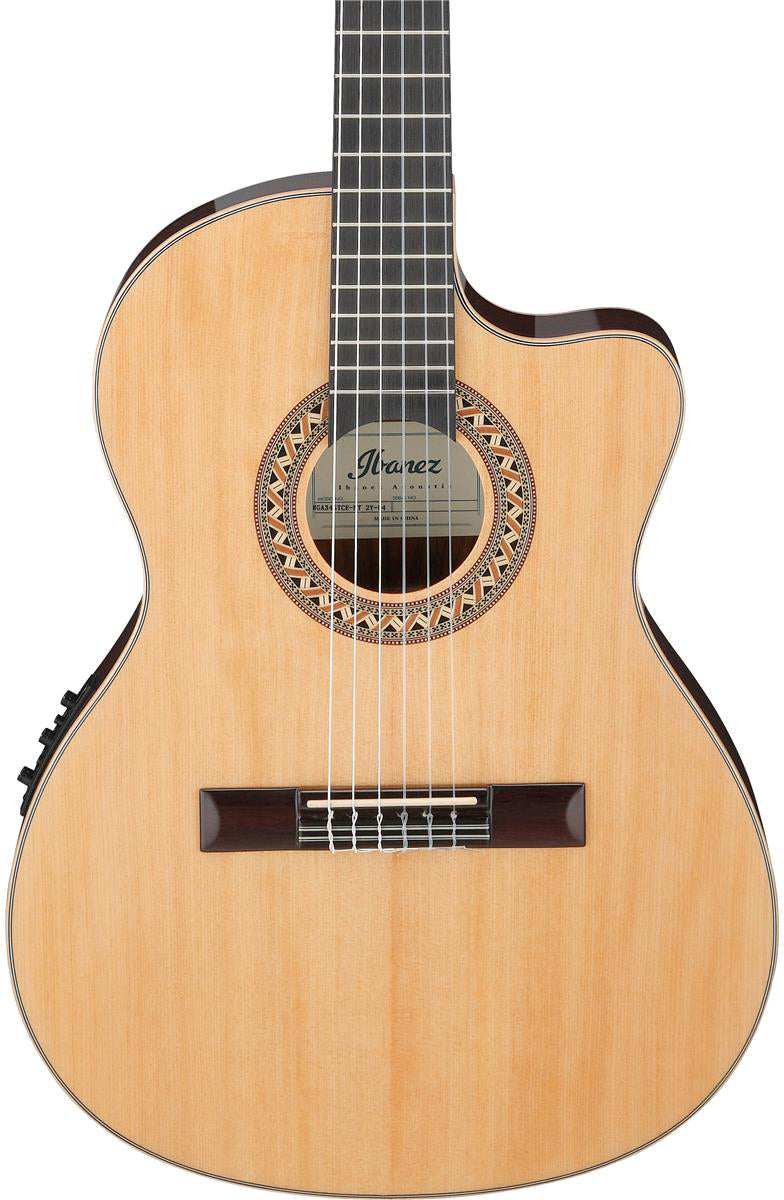 Ibanez GA34STCENT Acoustic Electric Classical (Natural High Gloss)