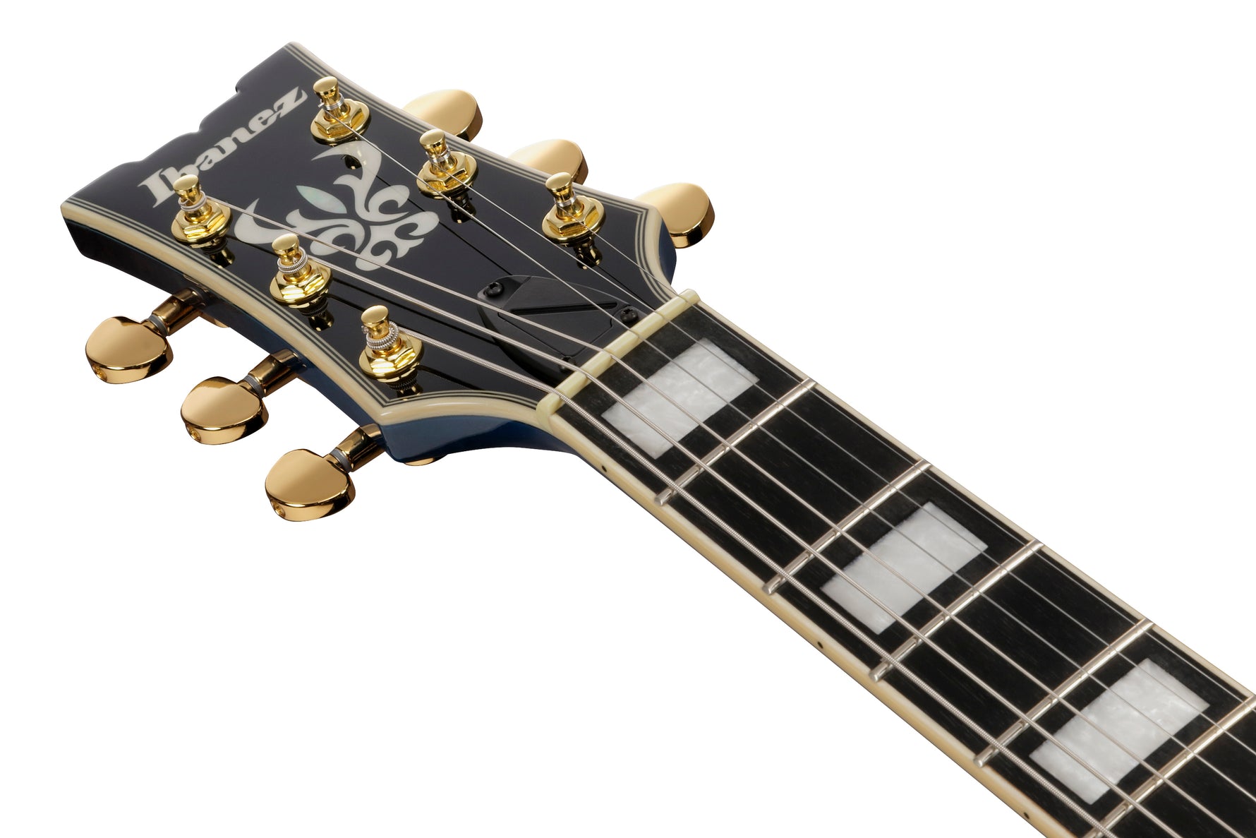 Ibanez AM93QAJBB Artcore Expressionist Hollow-Body Electric Guitar - Jet Blue Burst 3
